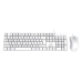 Kit Mouse e Teclado Aigo WQ1606 - Branco