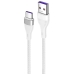 Cabo USB-A para USB-C Kolke KCC-8573 (1 Metro) - Branco