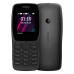 Celular Nokia 110 TA-1319 4MB / Dual Sim / Tela 1.7" / Camera 0.3MP - Preto (Latino)(Portugues)