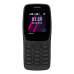 Celular Nokia 110 TA-1319 4MB / Dual Sim / Tela 1.7" / Camera 0.3MP - Preto (Latino)(Portugues)