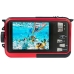 Camera Digital Agfaphoto Realishot WP8000 - 24MP - A Prova DAgua - Tela Dual 2.7" + 1.8" - Vermelho
