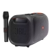 Caixa de Som JBL Partybox On The Go com Microfone Sem Fio Bivolt