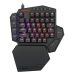 Teclado Mecanico Redragon K585RGB Diti One - Handed RGB - Preto (Outemu Brauwn)