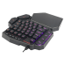 Teclado Mecanico Redragon K585RGB Diti One - Handed RGB - Preto (Outemu Brauwn)