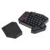 Teclado Mecanico Redragon K585RGB Diti One - Handed RGB - Preto (Outemu Brauwn)