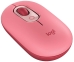 Mouse Logitech Pop Emoji Wireless 4000DPI - Rosa