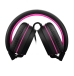 Fone de Ouvido Multilaser Stereo PH160 - Preto/Rosa