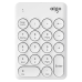 Teclado Numerico Aigo N18 / Sem Fio - Branco
