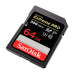 Cartao de Memoria SD Sandisk Extreme 64GB / 260MBS / C10 / U3 / 4K - (SDSDXDK-064G-GN4IN)