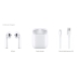 Fone de Ouvido Apple Airpods 2 com Estojo de Carga MV7N2AM/A
