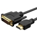 Cabo HDMI p/ DVI-D 5M Microfins