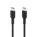 Cabo USB-C A USB-C Belkin CAB003BT1MB - Preto 1 Metro