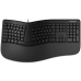Teclado Microsoft Ergonomico USB Ingles Preto - LXM-00001