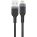 Cabo USB-A para Lightning Wiwu Platinum PT01 (1.2 Metros) - Preto