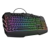 Teclado Gamer Trust GXT 881 Odyss RGB - Preto (Portugues)