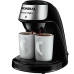 Cafeteira Mondial Smart C-42B-2X-Bi com Duas Xicaras 220V - Preto/Prata
