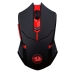 Kit Gamer Redragon Mouse e Mousepad - Preto / Vermelho (M601WL-Ba)