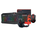 Teclado Kit Gamer Redragon K503RGB / Mouse M601 / Headset H120 / Mousepad P001 - Preto (S101-BA-2-SP)