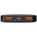 Carregador Portatil Baseus Bipow LCD 20 W 10.000 Mah 2 X USB-A + USB-C - Preto (PPDML-L01)