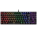 Teclado Gamer Krab KBMGK30 Backlight USB - Preto (Portugues) (Switch Red)