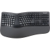 Teclado Microsoft Ergonomico USB Ingles Preto - LXN-00001
