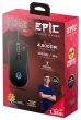 Mouse Gamer Elg Flakes Power FLKM001 Epic RGB 7 Botoes 4800DPI - Preto