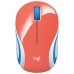 Mouse Sem Fio Logitech M187 Ate 1.000 Dpi - Laranja/Branco