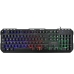 Kit Teclado Gaming Mecanico Satellite GK-41 Portugues + Mouse de 1.600 Dpi + Mousepad + Speaker - Preto