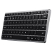 Teclado Satechi Slim X1 Aluminio Bluetooth para Mac ST-BTSX1M - Ingles