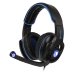Headset Gamer Sades Hammer SA923 - Preto/Azul