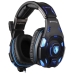 Headset Gamer Sades Knight Pro - Preto/Azul