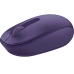 Mouse Sem Fio Microsoft 1850 - Roxo