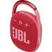 Caixa de Som Portatil JBL Clip 4 - Vermelho