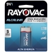 Pilha Alcalina Rayovac 9V