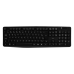Teclado e Mouse Mtek KM-5239 / Sem Fio / Portugues - Preto
