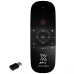 Air Mouse X Plus! Pro W1 de 2.4GHZ com Alcance de Ate 10 Metros - Preto