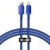 Cabo USB-C A Lightning Baseus CAJY000203 Crystal Shine 20 W - Blue 1.2 Metros