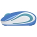 Mouse Sem Fio Logitech M187 - Azul (910-005360)