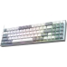 Teclado Gamer Redragon K628-RGB-WG Pollux RGB USB - Branco/Cinza