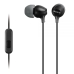 Fone de ouvido Sony MDR-EX15AP Preto