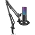 Microfone Fifine T669 Pro 3 RGB com Kit de Streaming e Podcast