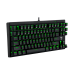 Teclado Mecanico Gamer T-Dagger Corvette T-TGK302 - Preto (Usa)