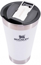 Caneca Térmica Stanley Classic Beer Pint 10-01704-065 - 473ML - com Tampa e Abridor - Branco