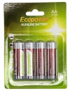 Pilha Ecopower EP-LR06 - AA - 4 Unidades