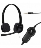 Fone P2 c/microfone Logitech H151 Stereo 981-000587 PR