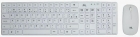 Teclado e mouse Mtek KM-5197W Wireless 1200DPI PT Branco