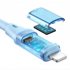 Cabo USB-C para Lightning Mcdodo CA-1935 com Display Digital 36W - Azul 1.8 Metros