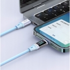 Cabo USB-C para Lightning Mcdodo CA-1935 com Display Digital 36W - Azul 1.8 Metros