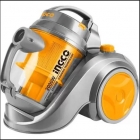 Aspirador de Po Ingco VC20258 - 2000W - 2.5L - 220V - Cinza e Amarelo