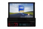 Som para carro Booster.DVD 7" BMTV-9780DVUSBT Retratil GPS+Tvdig